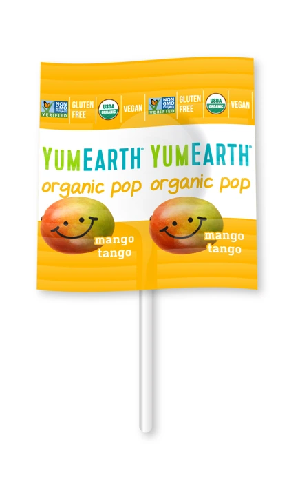 Mango organic lollipop